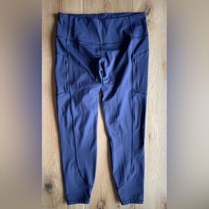 Athleta Rainier Tight - Navy Blue 1X